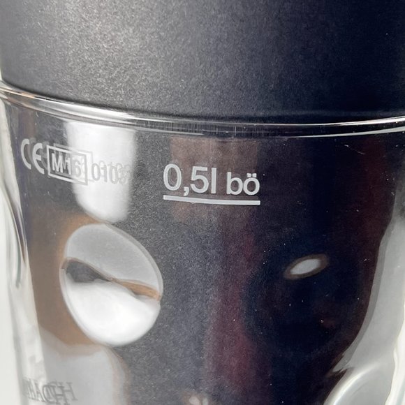 Nickels Dambach German Weingut Glass Clear Souvenir 0.5 Liter Wine Tasting - Picture 8 of 10